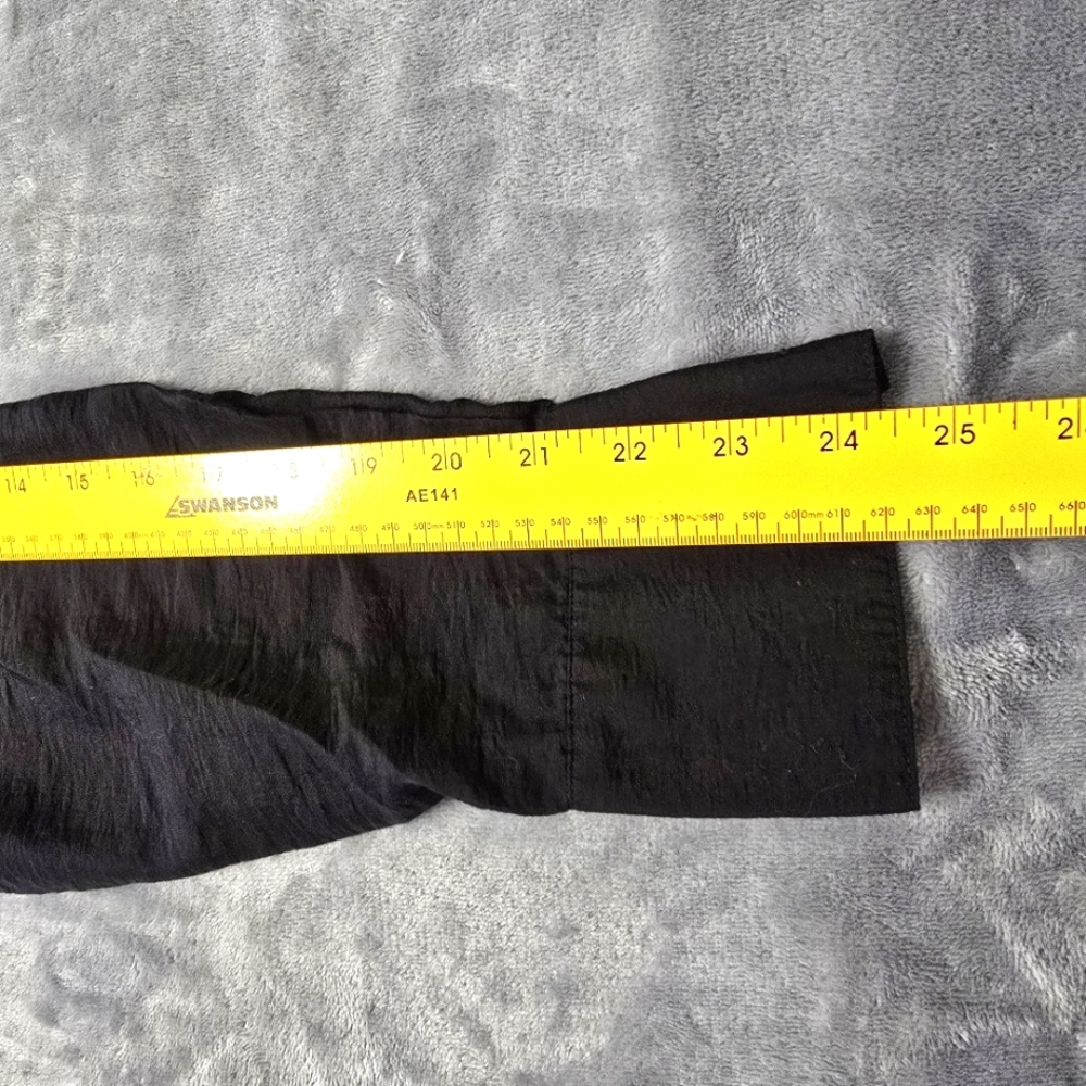 2/$30 Worthington Black Lyocell Tunic Womens Size XL Long Sleeve Lagenlook - Picture 7 of 12
